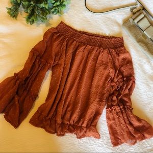Off the shoulder top
